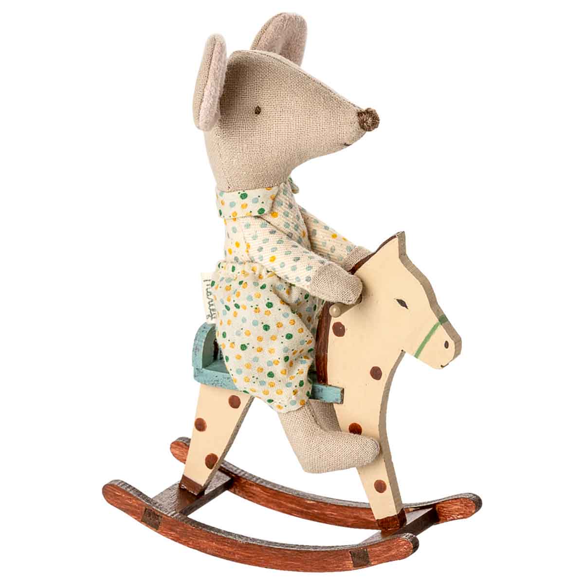 Maileg Rocking horse for Mouse, Dotted