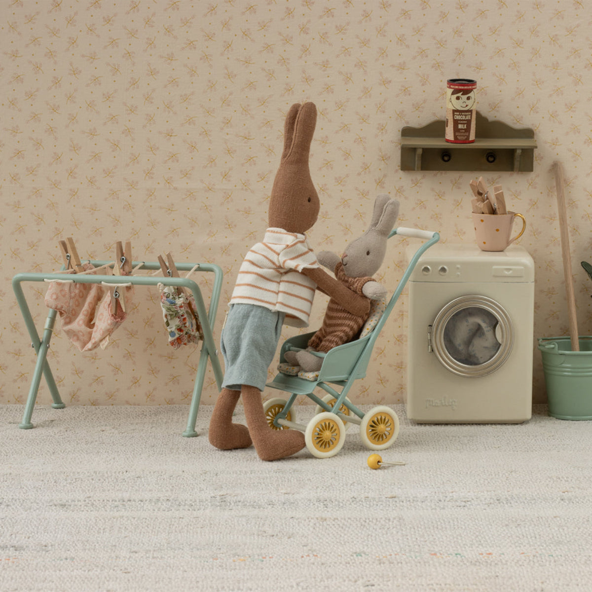 Maileg Dollhouse Stroller