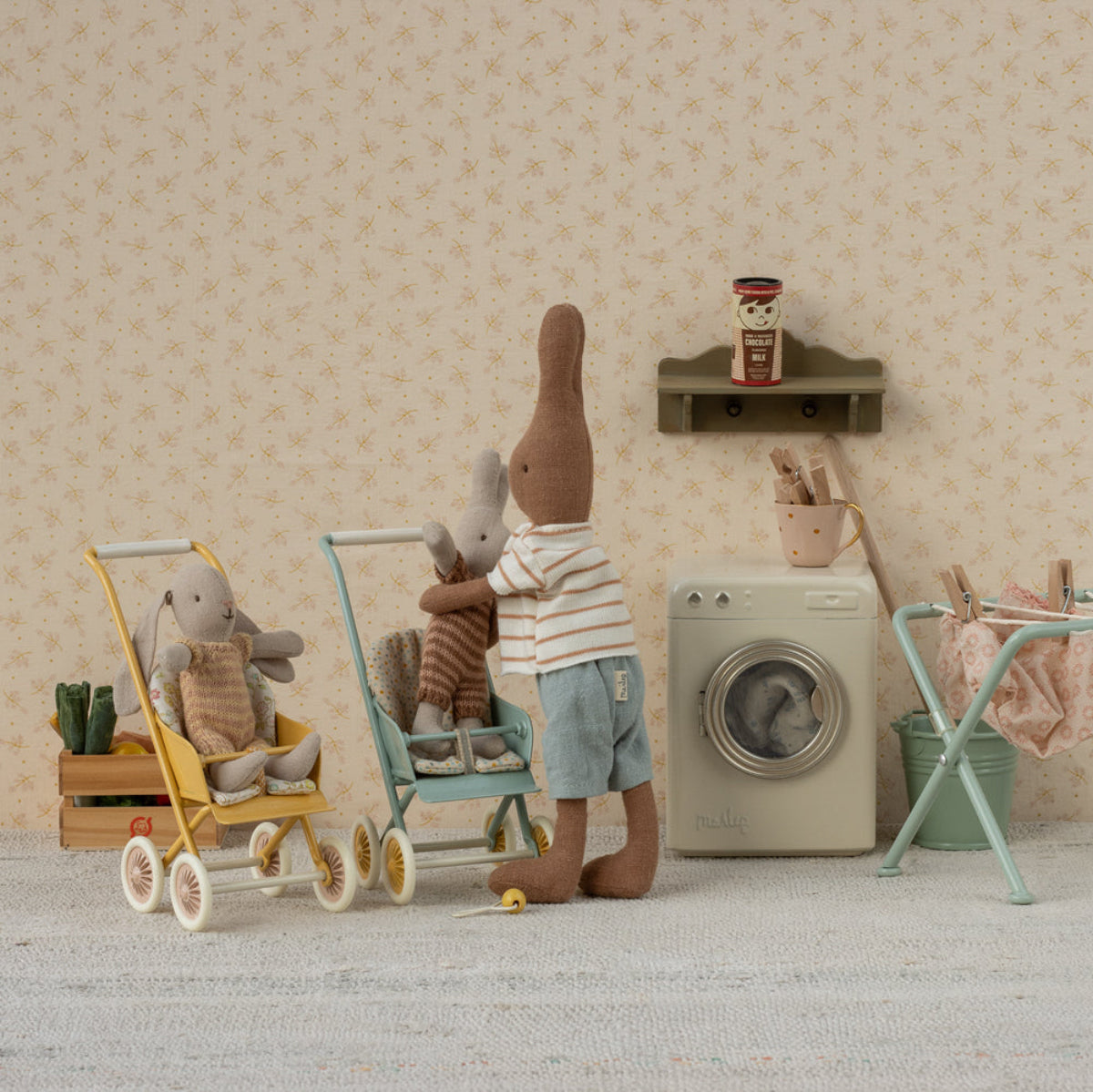 Maileg Dollhouse Stroller