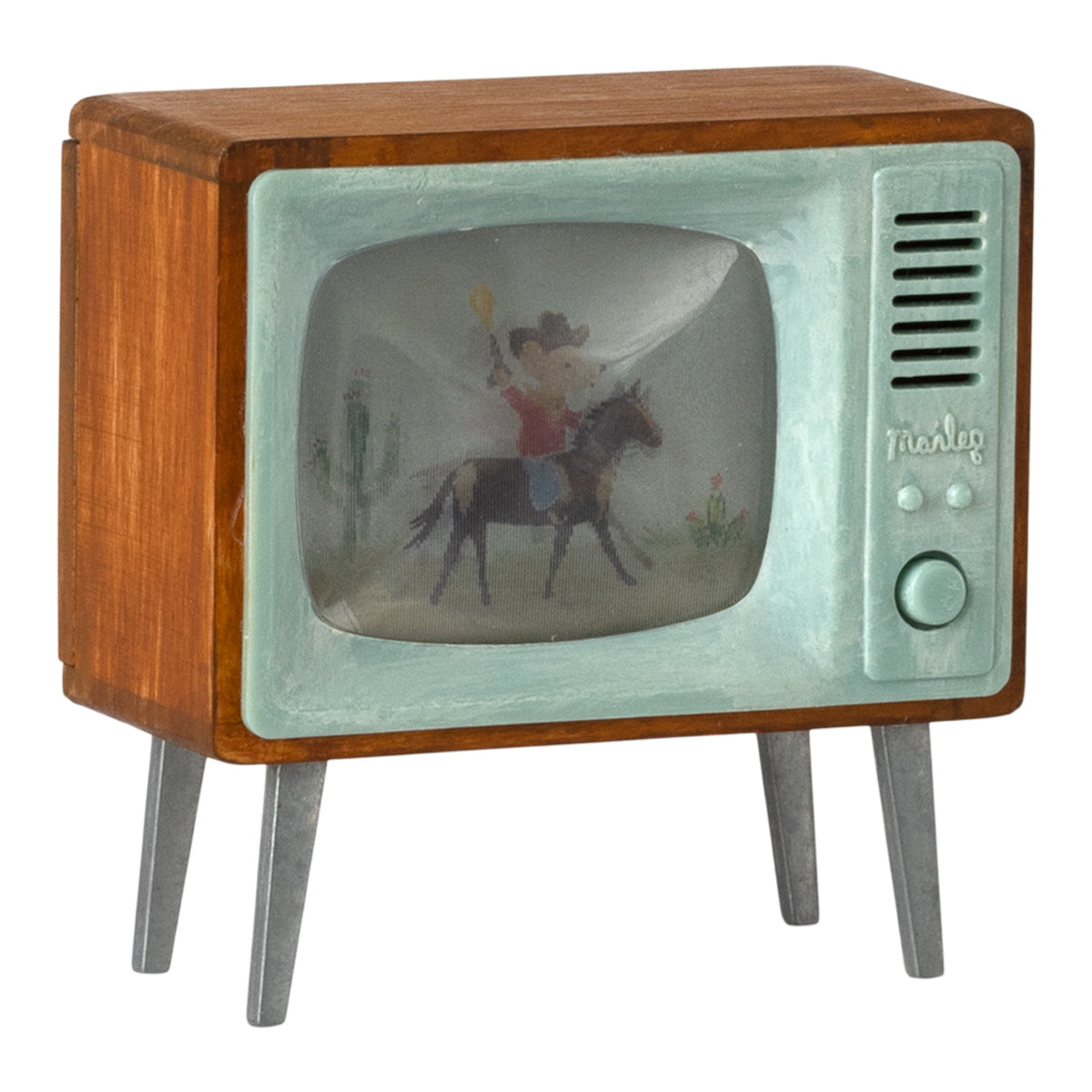 Maileg Dollhouse Television, Mouse size (ships in August)