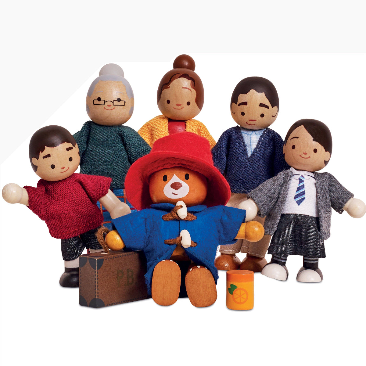 Le Toy Van Paddington™ & Family Wooden Doll Set
