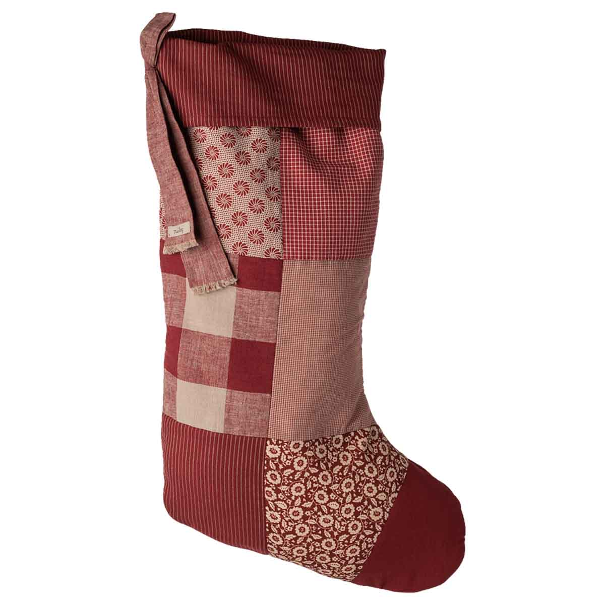 Maileg Christmas Stocking, Patchworks