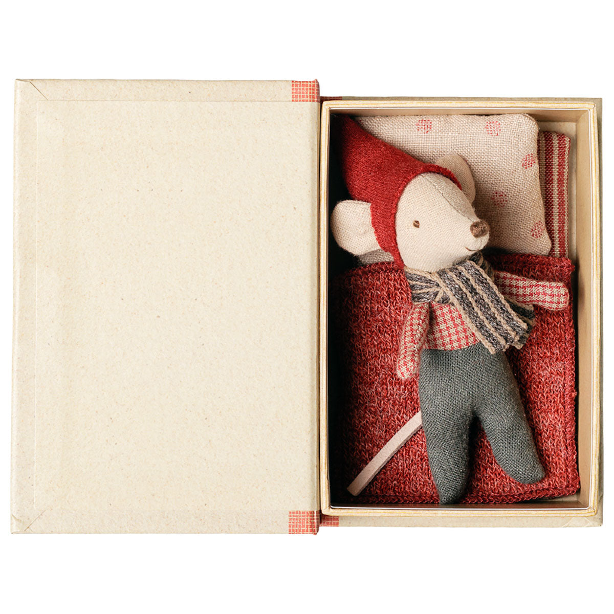 Maileg Christmas Baby Mouse in Book (available in September)