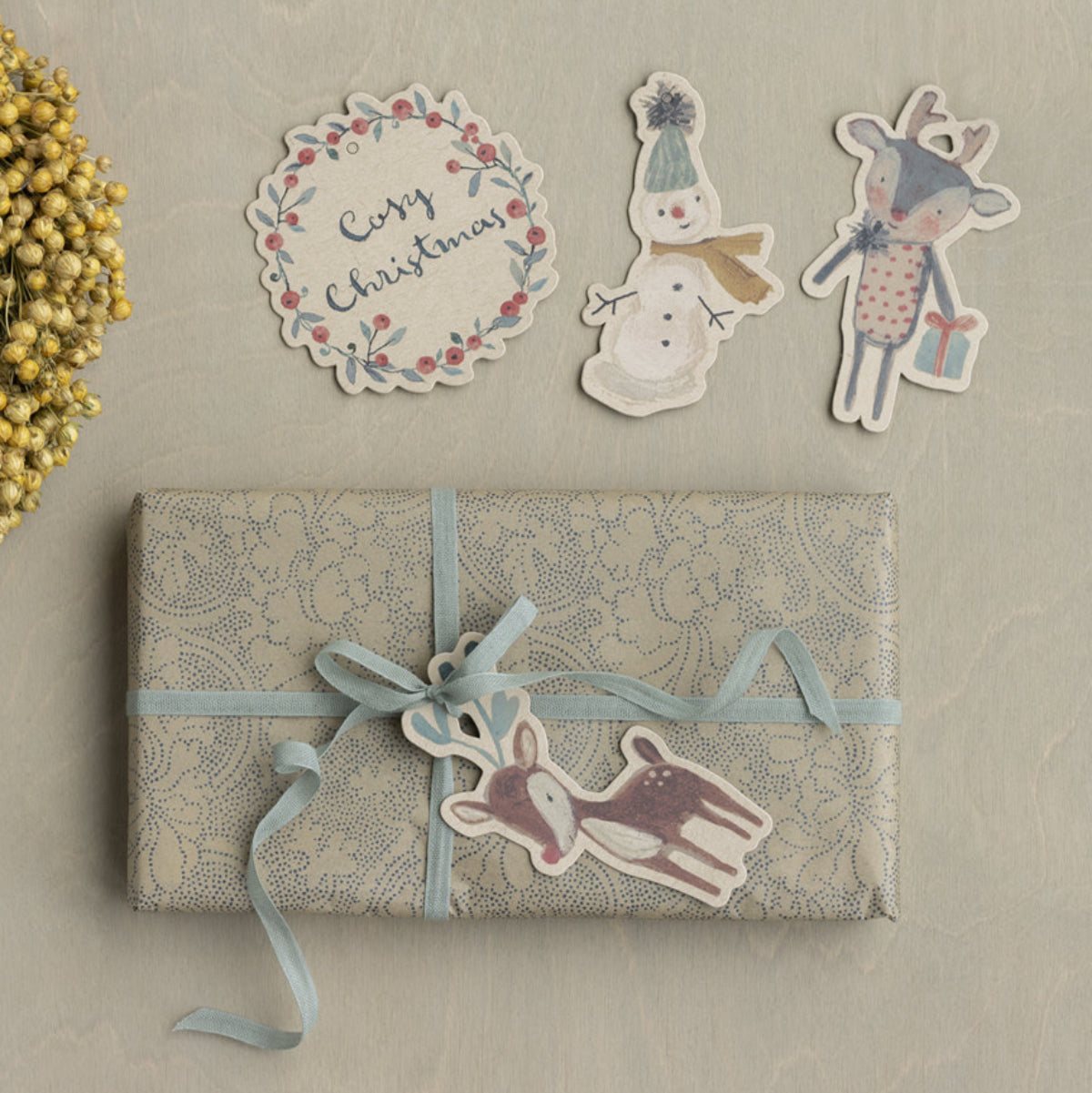 Maileg Holiday Gift Tag, Cozy Christmas 14pcs