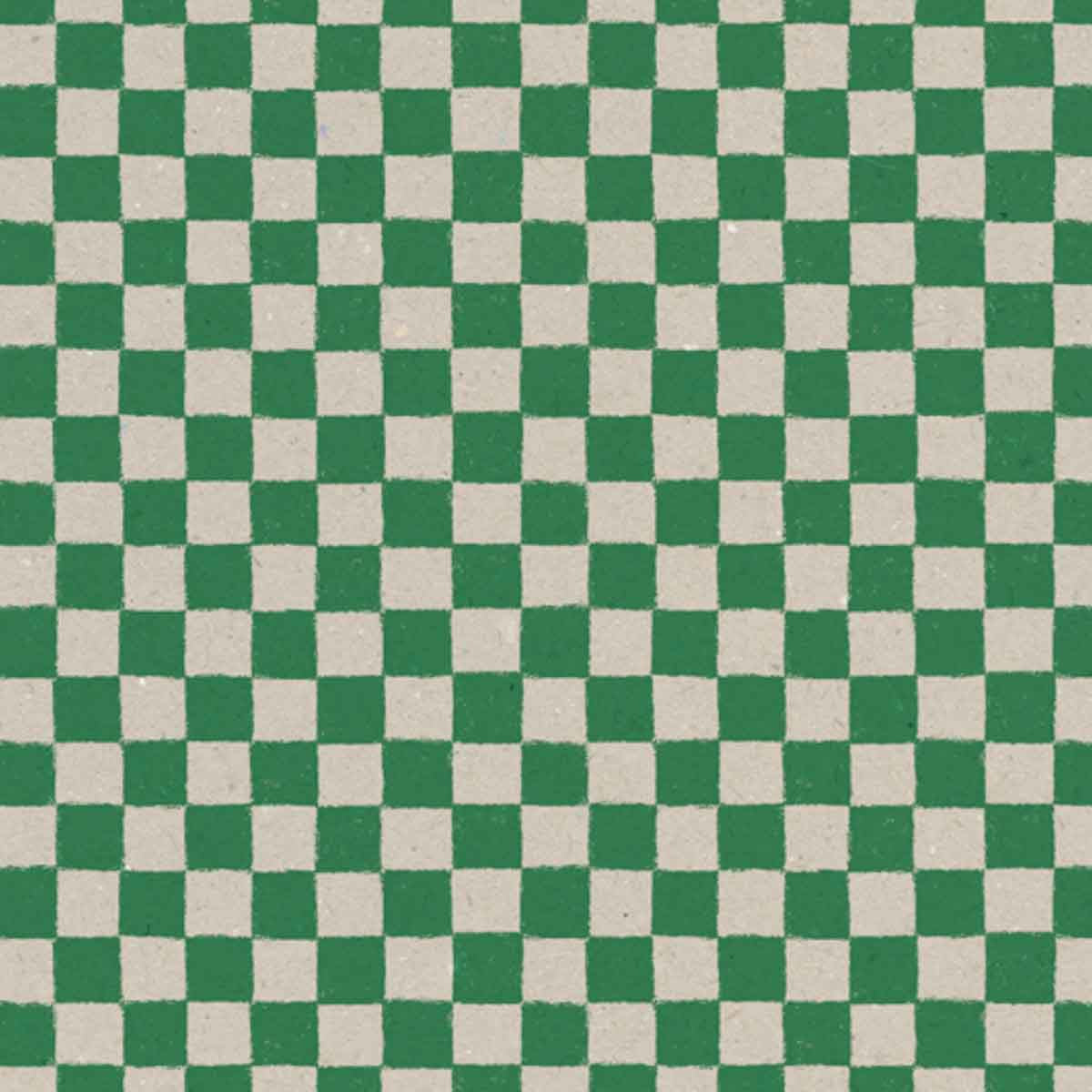 Maileg Wrapping Paper, Green Check, 11 yards