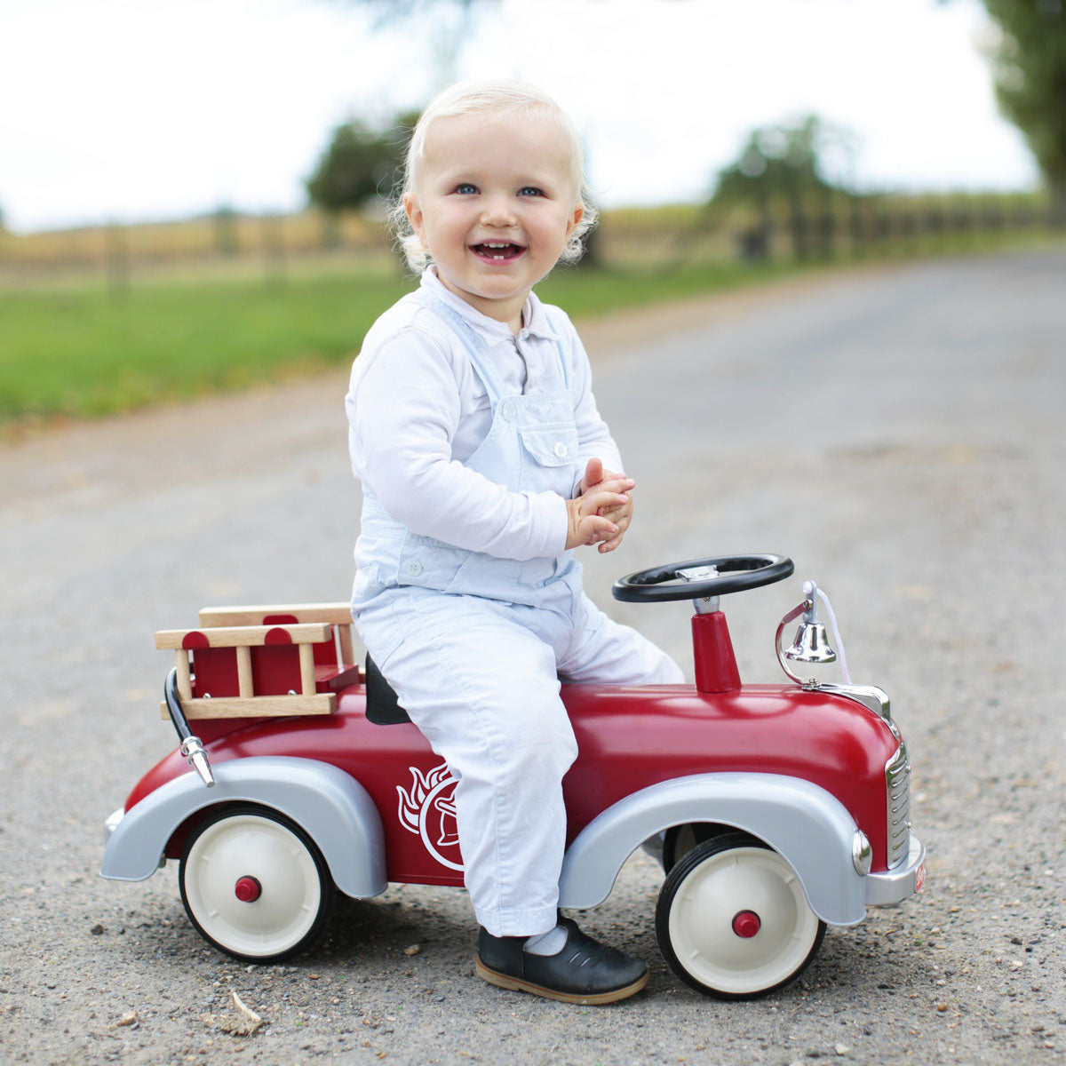 Baghera Metal Ride-on Car, Speedster Fireman