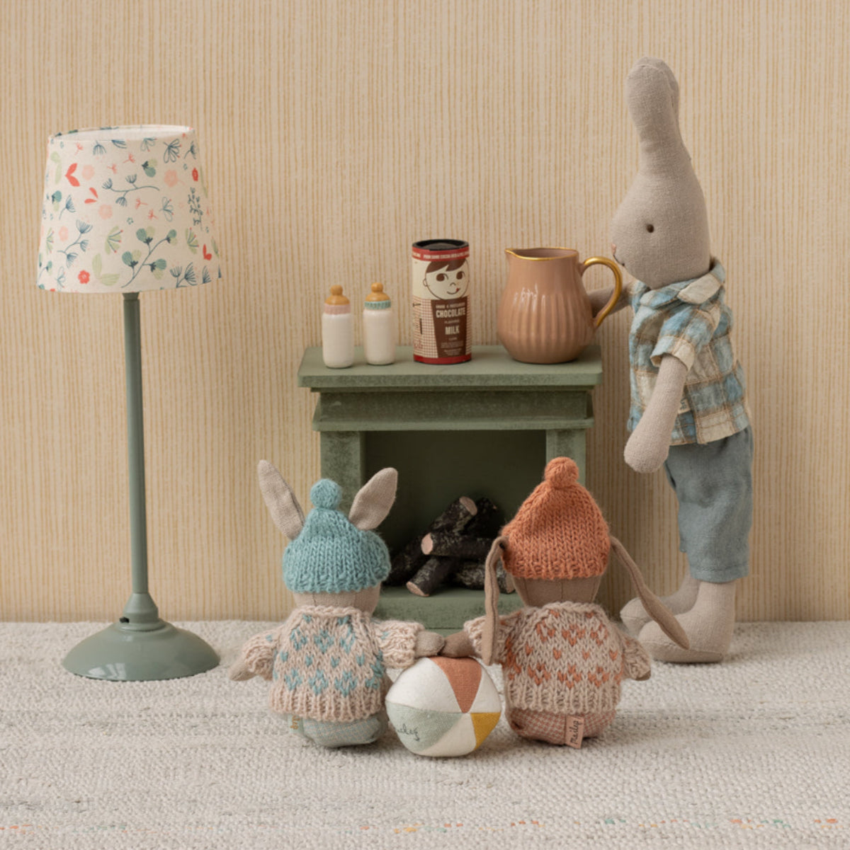 Maileg Winter Rabbit/ Bunny, Micro