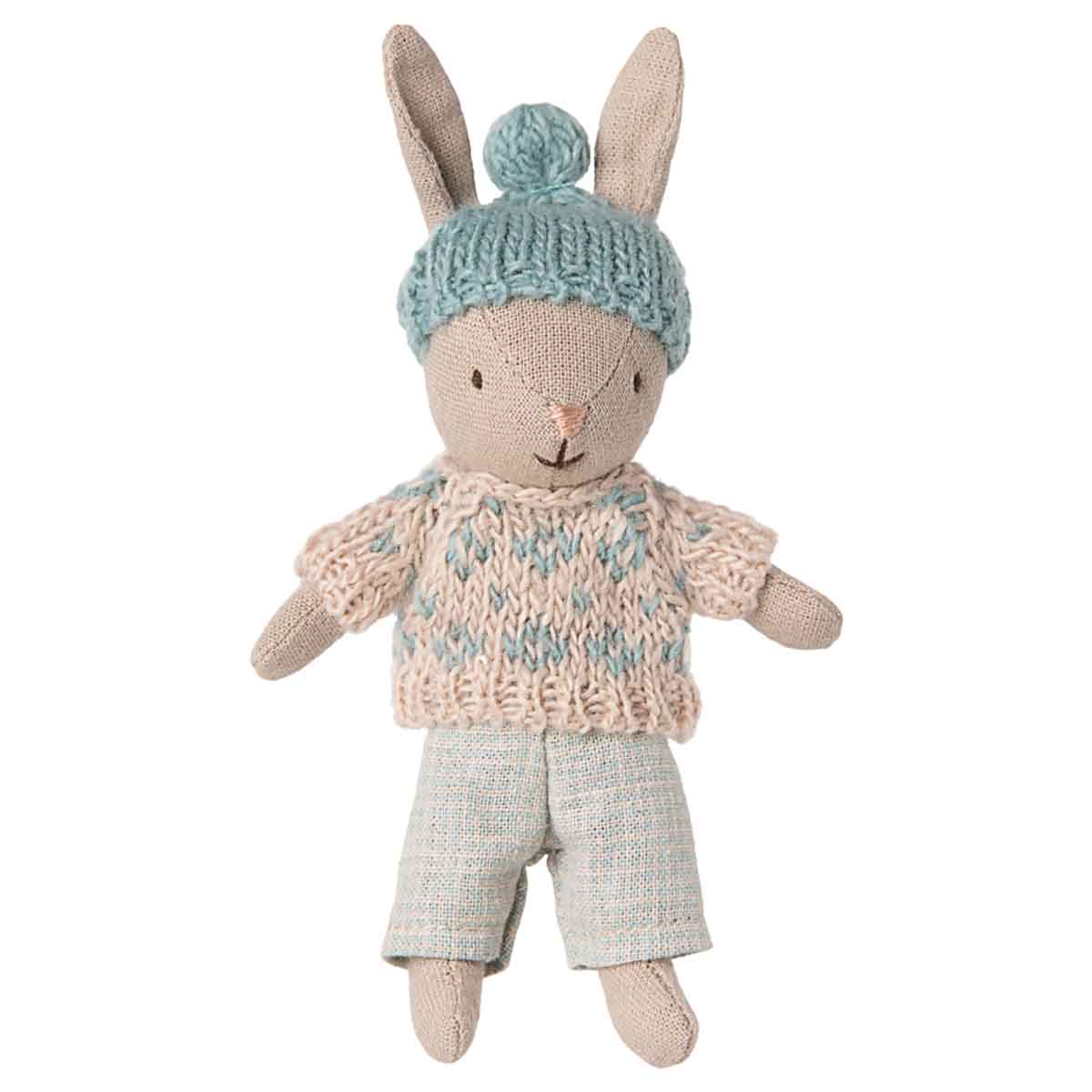 Maileg Winter Rabbit/ Bunny, Micro