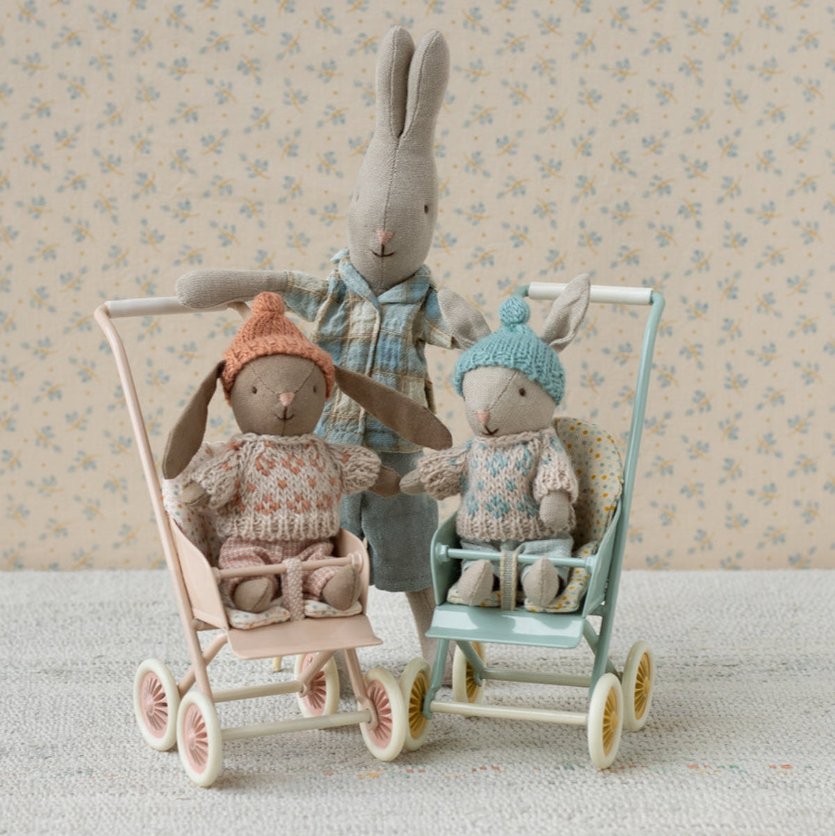 Maileg Winter Rabbit/ Bunny, Micro