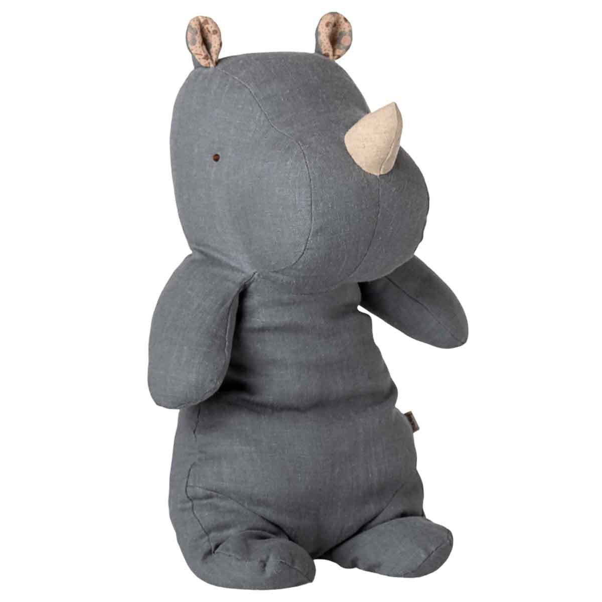 Maileg Safari Friends Rhino, Medium, Dusty Blue (ships in November)