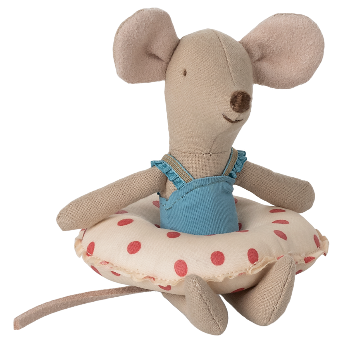 Maileg Little Sister Beach Mouse with Float