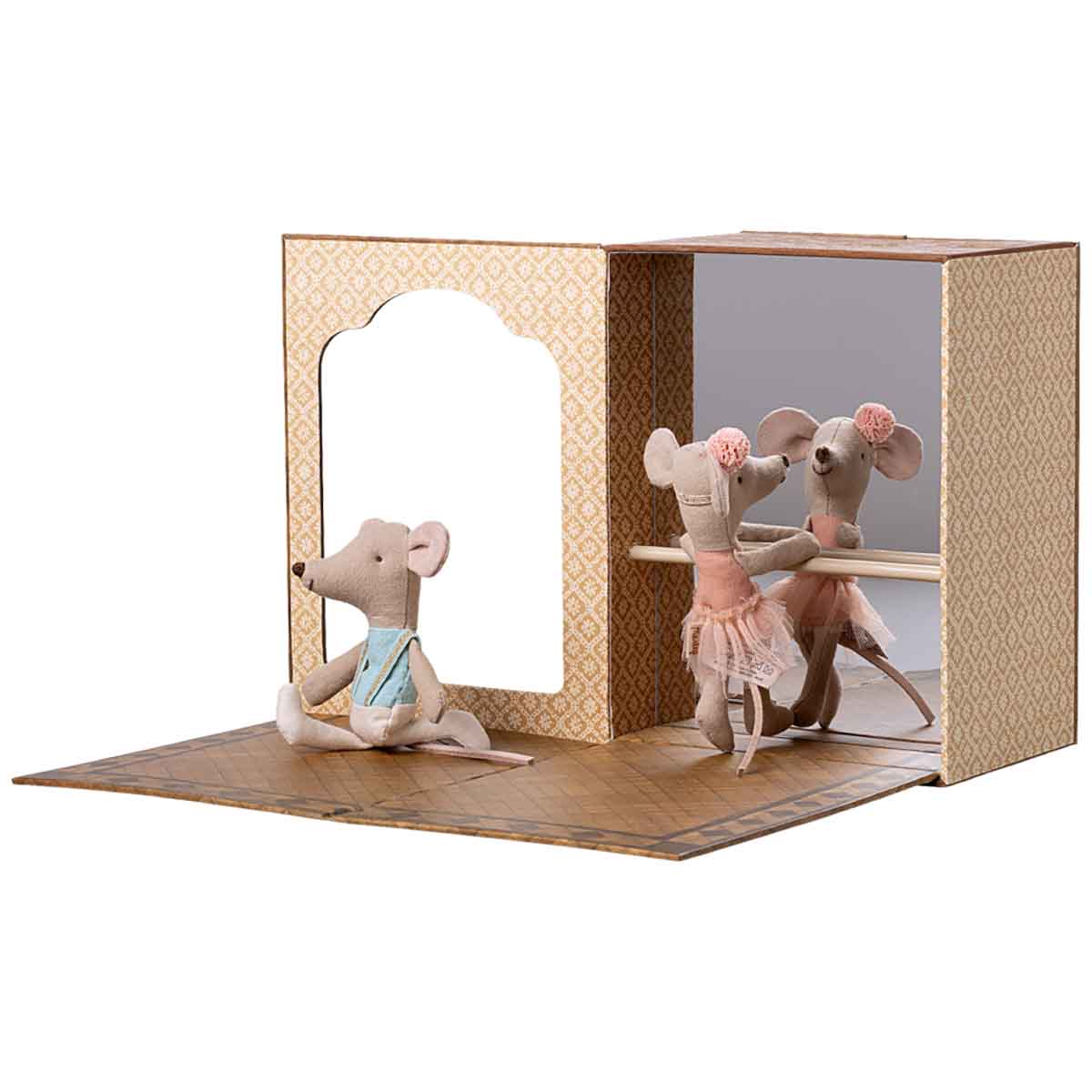 Maileg  Ballet Mice in Dance Studio