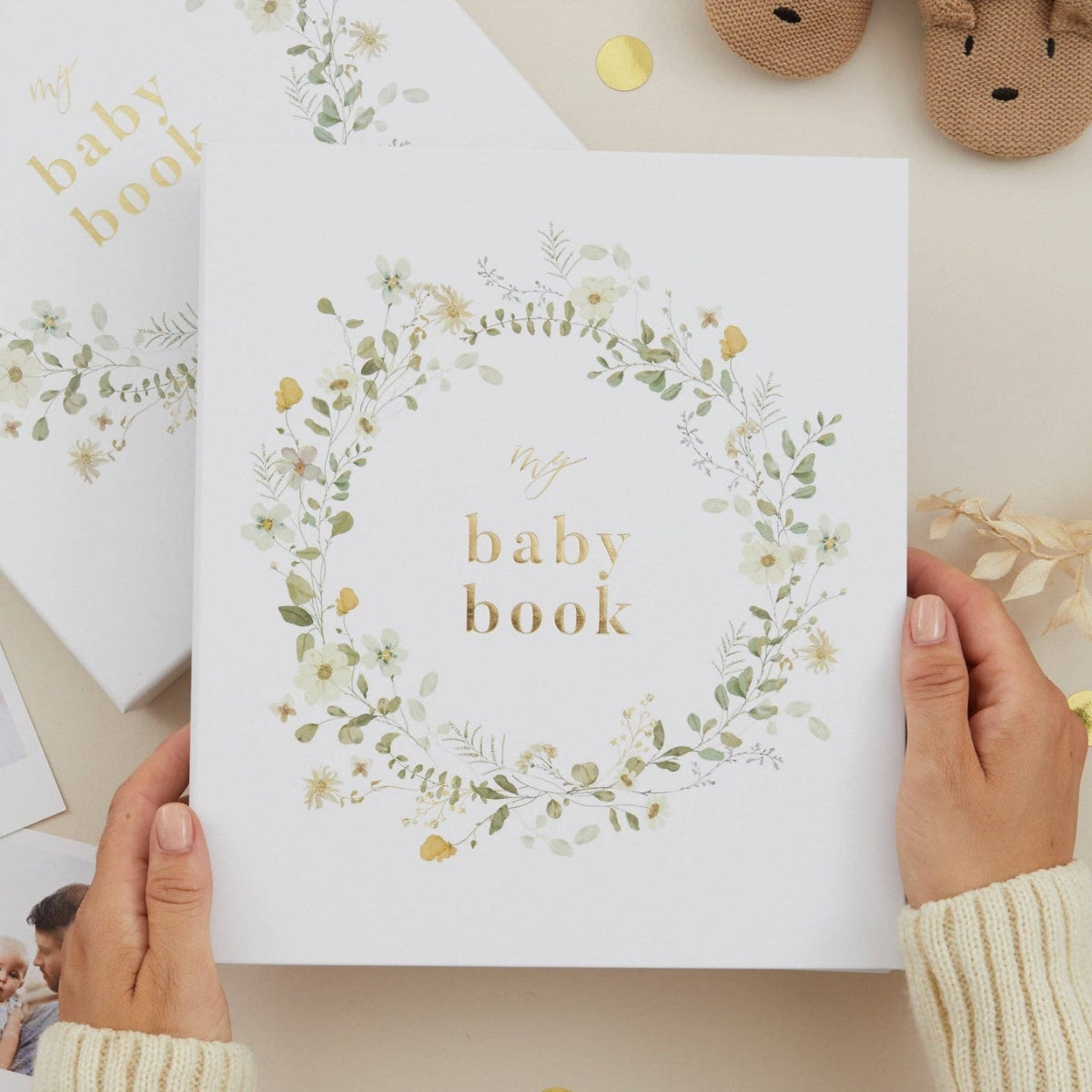 My Baby Book, Floral