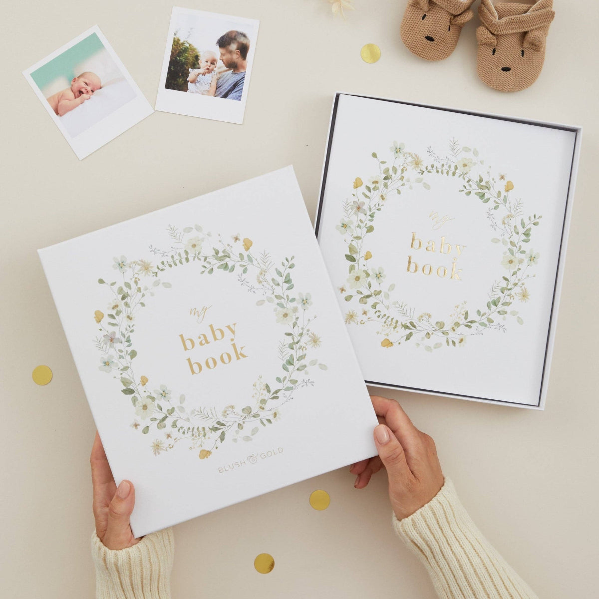 My Baby Book, Floral