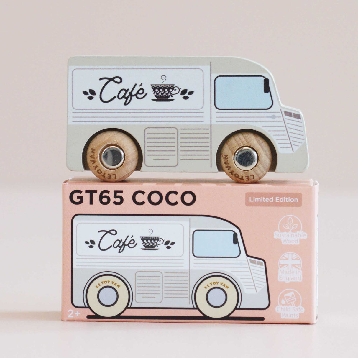 Wooden Matchbox Car, No. 11 GT65 Coco