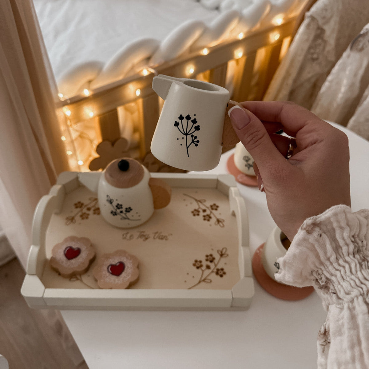Le Toy Van Wooden Tea Set & Tray