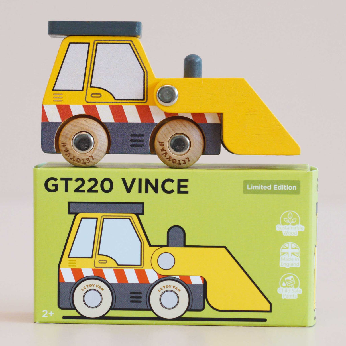 Wooden Matchbox Car, No. 38 GT220 Vince
