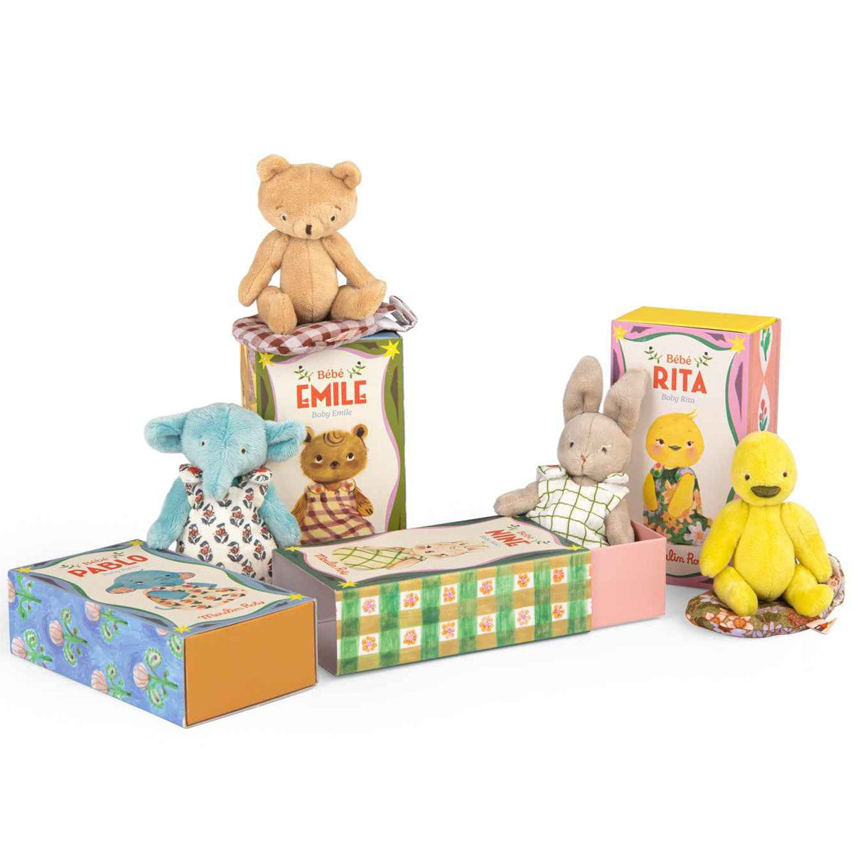 Moulin Roty Les Minouchkas Baby Emile The Little Bear