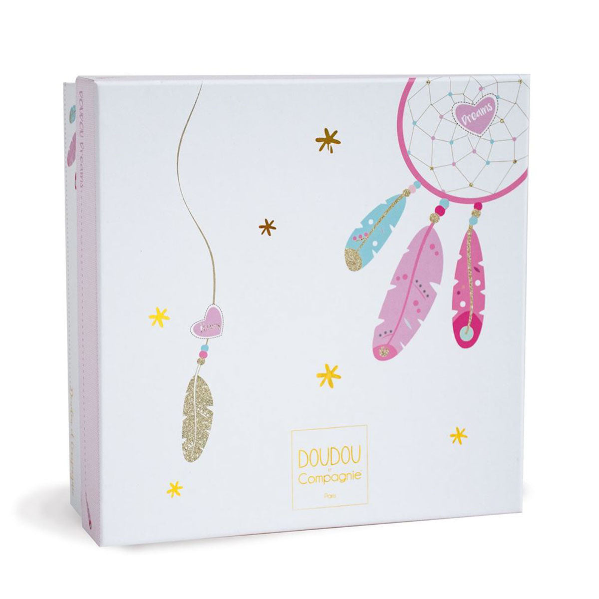 Doudou Et Compagnie Cat Doudou Lovey Flower Petal