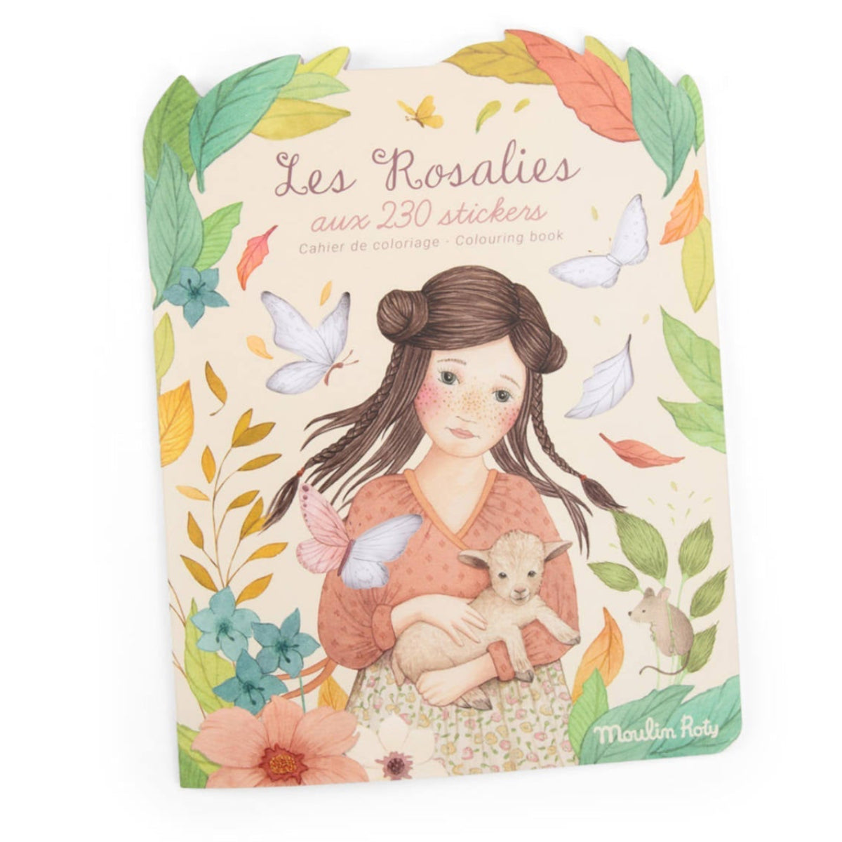 Moulin Roty Les Rosalies Coloring Sticker Book