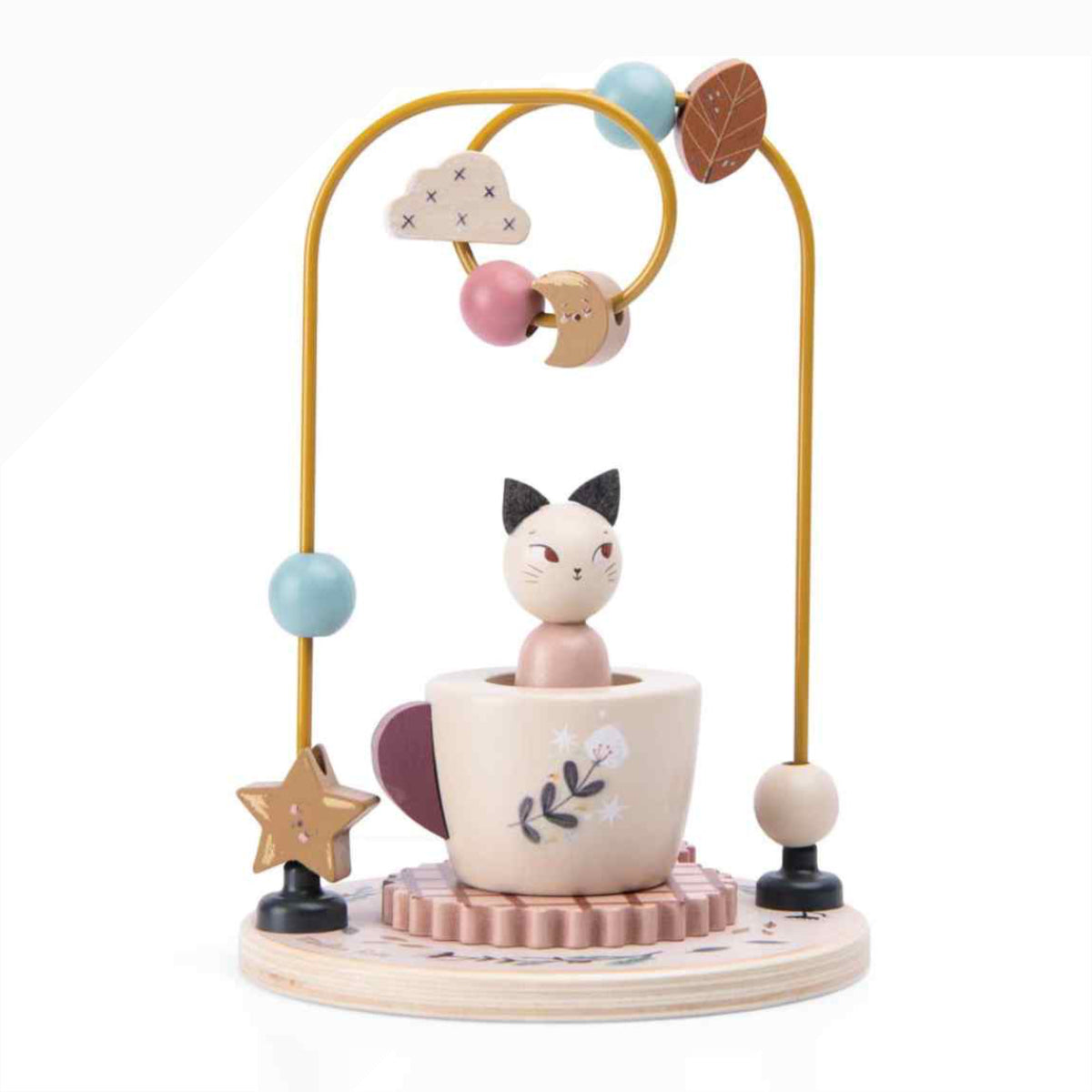 Moulin Roty Après la Pluie Wooden Bead Maze