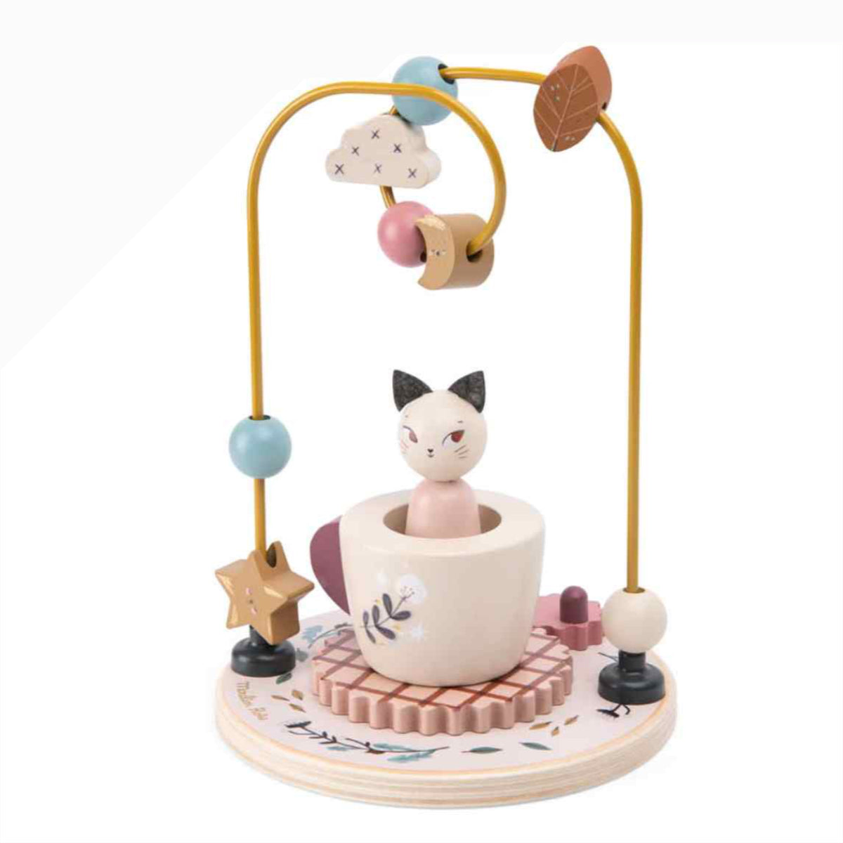 Moulin Roty Après la Pluie Wooden Bead Maze