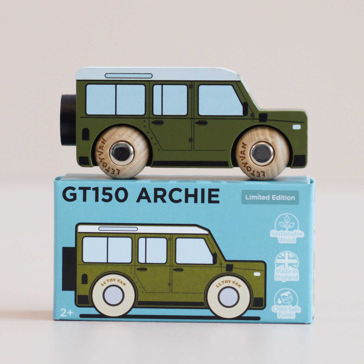Wooden Matchbox Car, No. 27 GT150 Archie