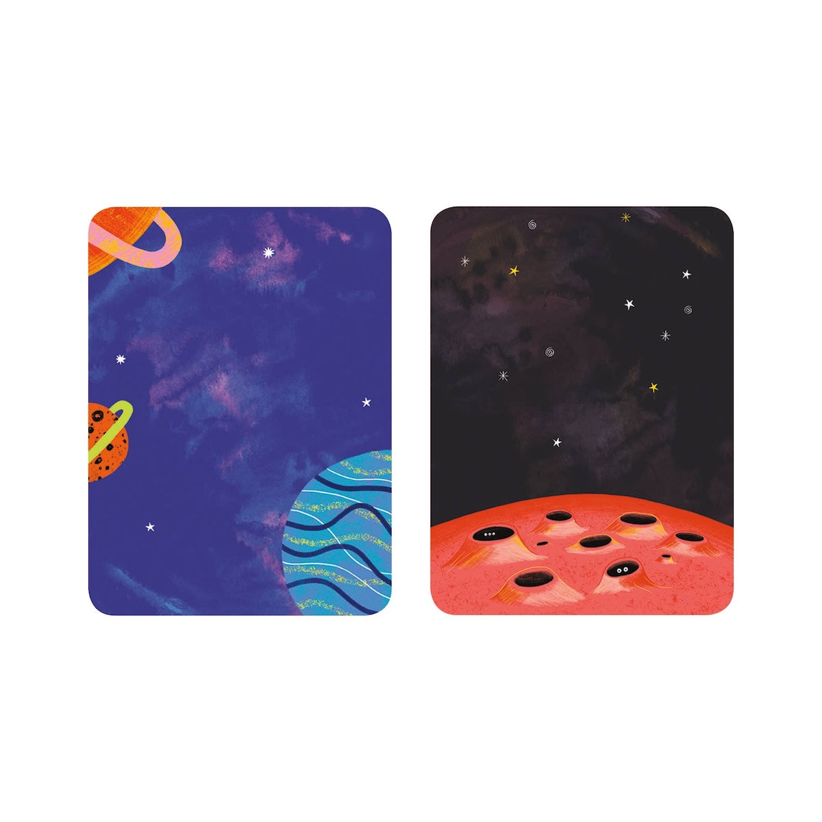 Rocket Ships Magnetic Build-It