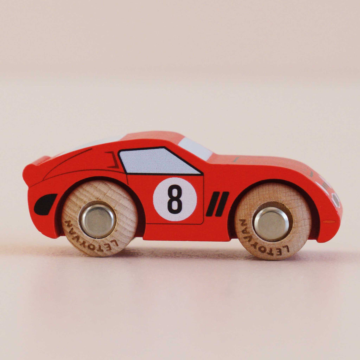 Wooden Matchbox Car, No. 4 GT25 Finley