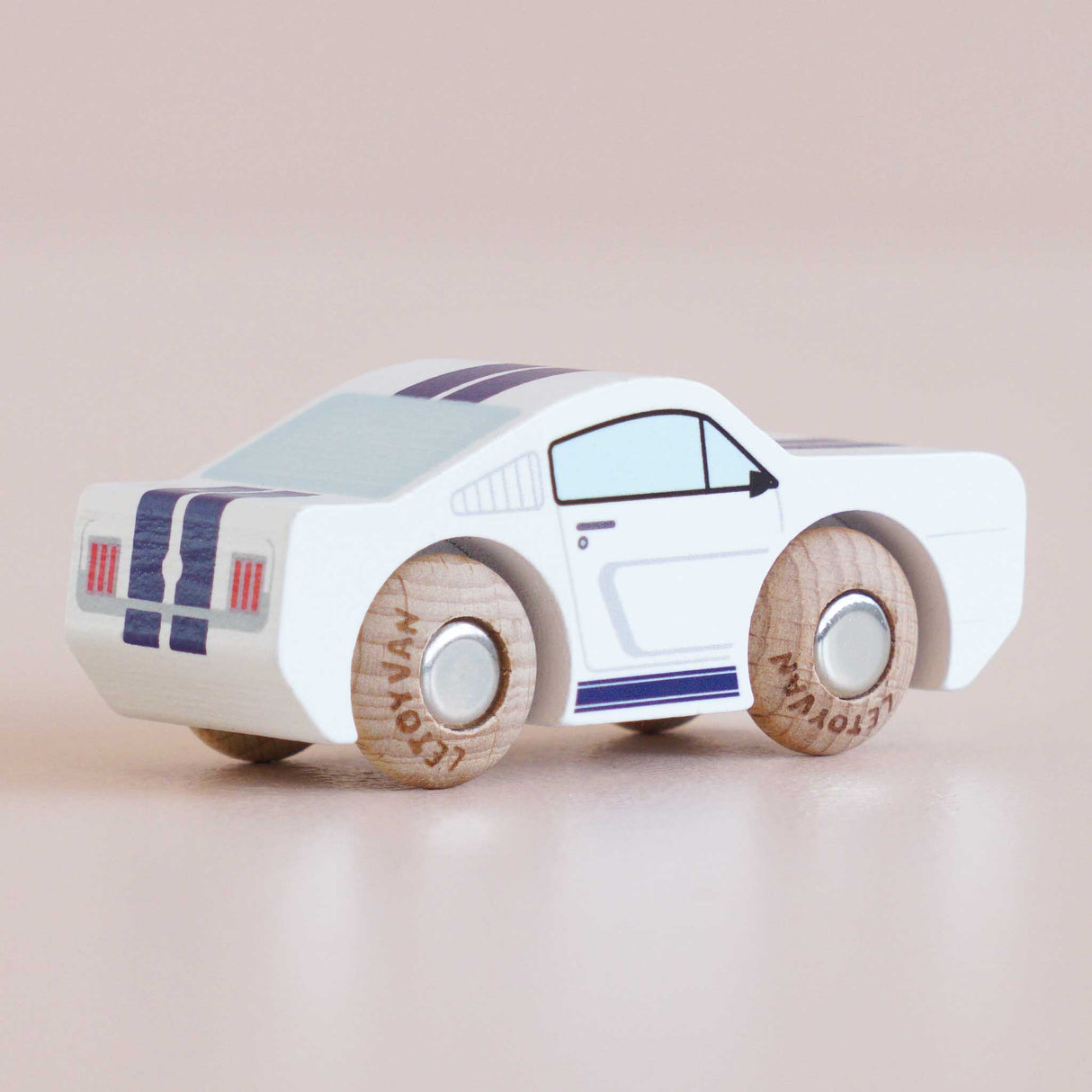 Wooden Matchbox Car, No. 17 GT95 Maverick