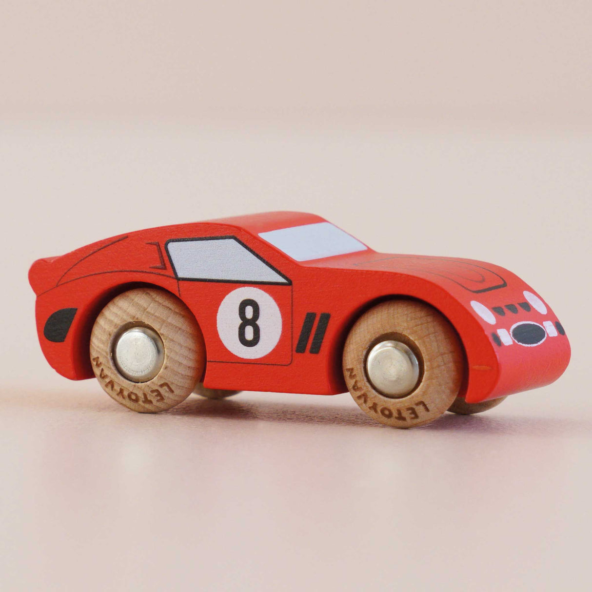 Wooden Matchbox Car, No. 4 GT25 Finley