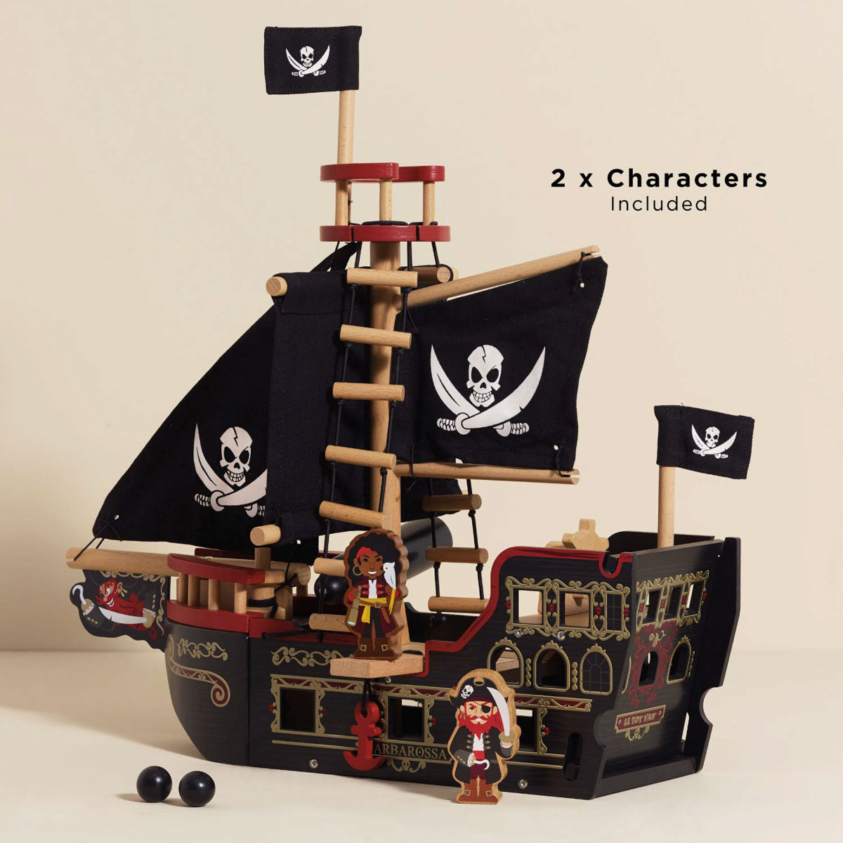 Le Toy Van Barbarossa Pirate Ship