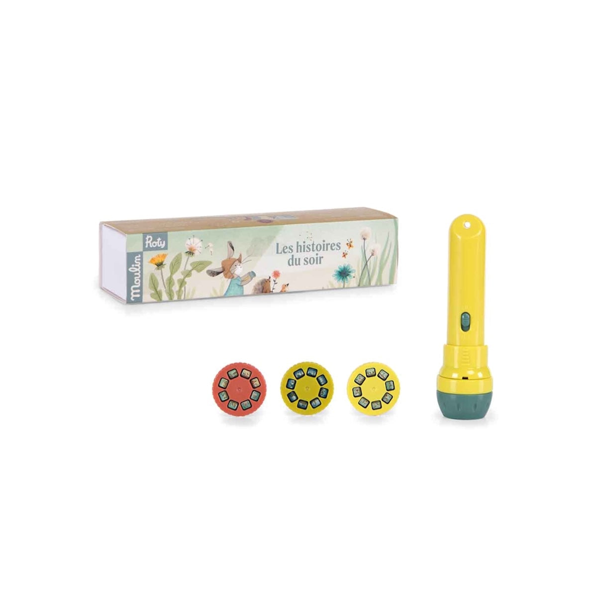 Moulin Roty Trois Petits Lapins Storybook Torch