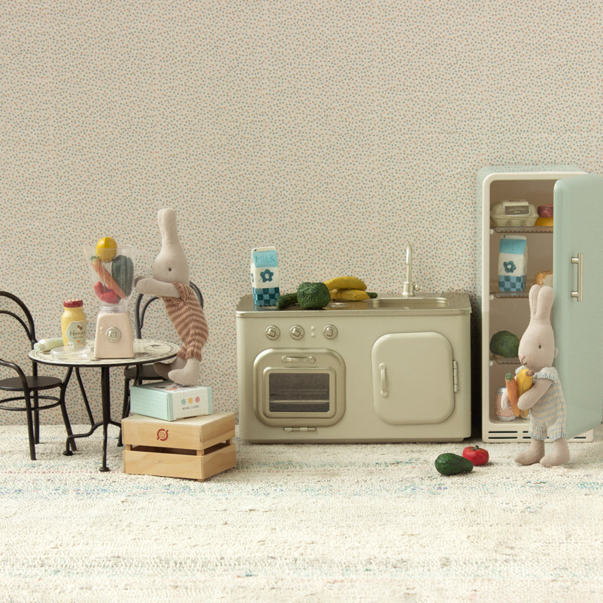 Maileg 3pcs Dining Table Set