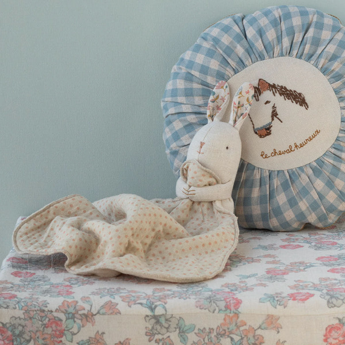 Maileg Lullaby Friends, Mini, Nature Bunny (ships in April)