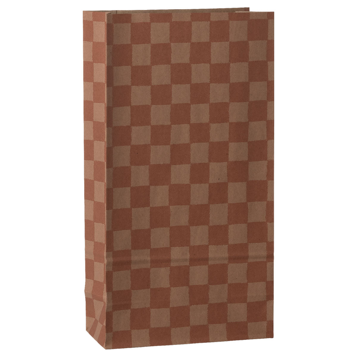 Maileg Gift Bag, Checker, Powder/Vintage Rose