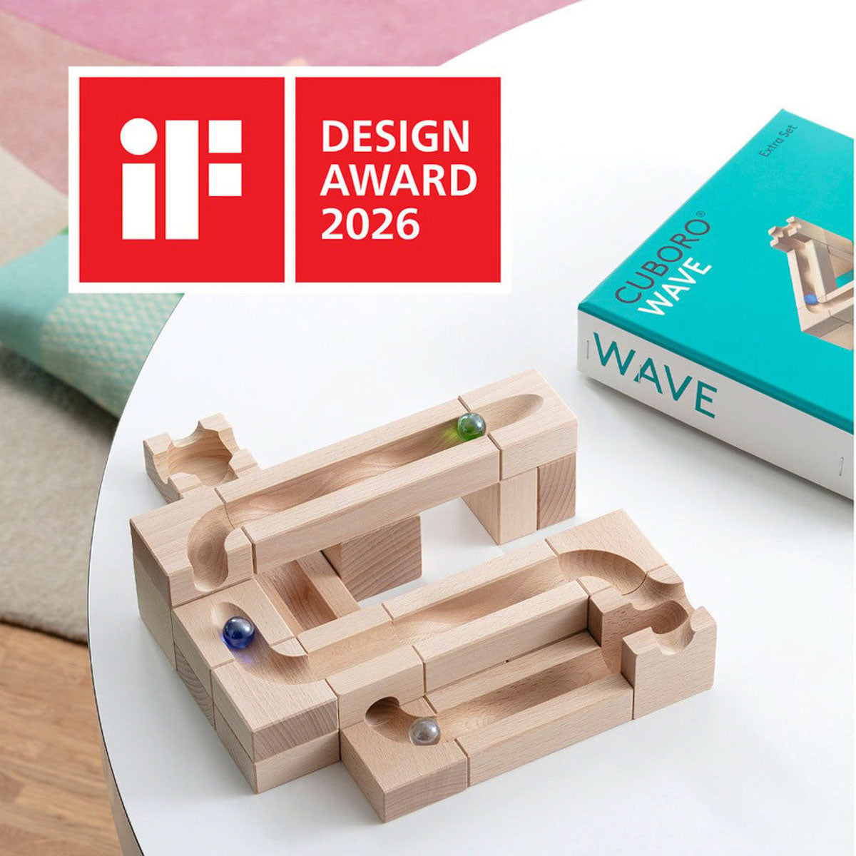 CUBORO Marble Run Extra Set, WAVE