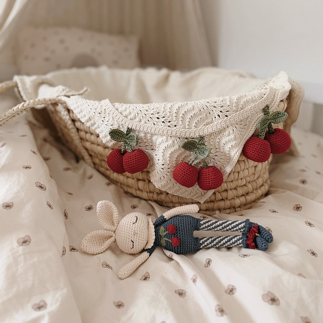 Patti Oslo Organic Cherry Pram Chain with Bell