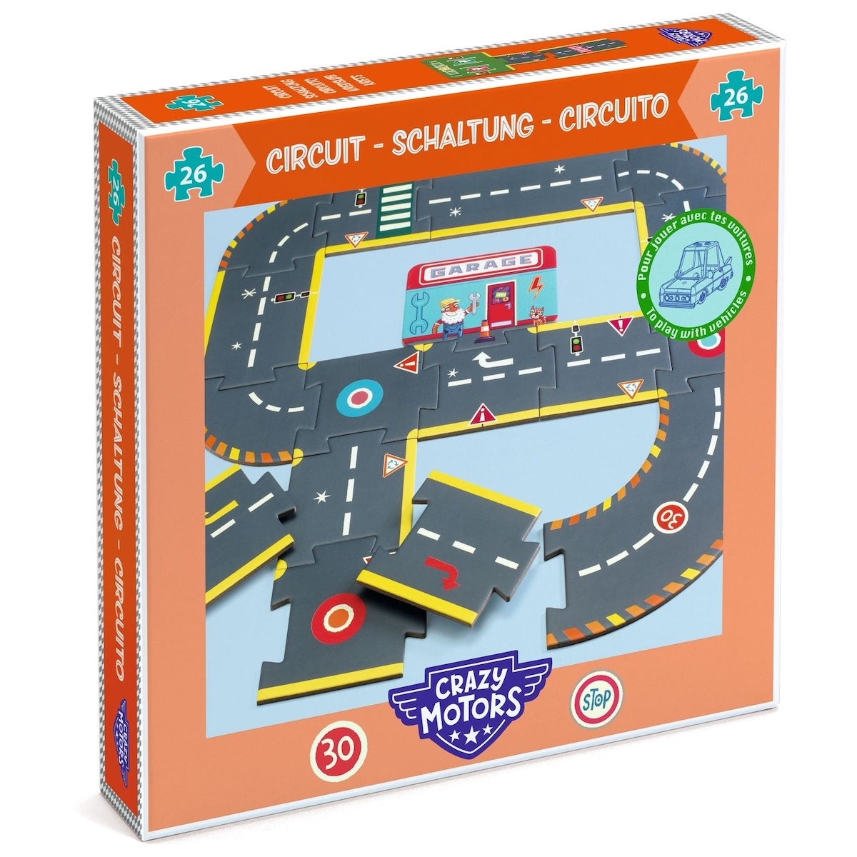 Crazy Motors Circuit 26pcs