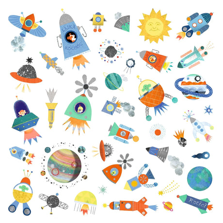 Djeco 160 Stickers, Interstellar