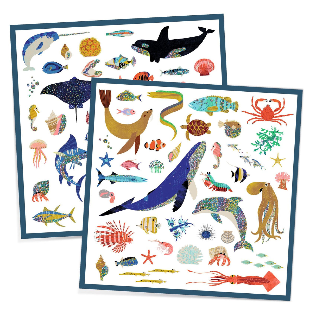 Djeco 160 Stickers, Ocean