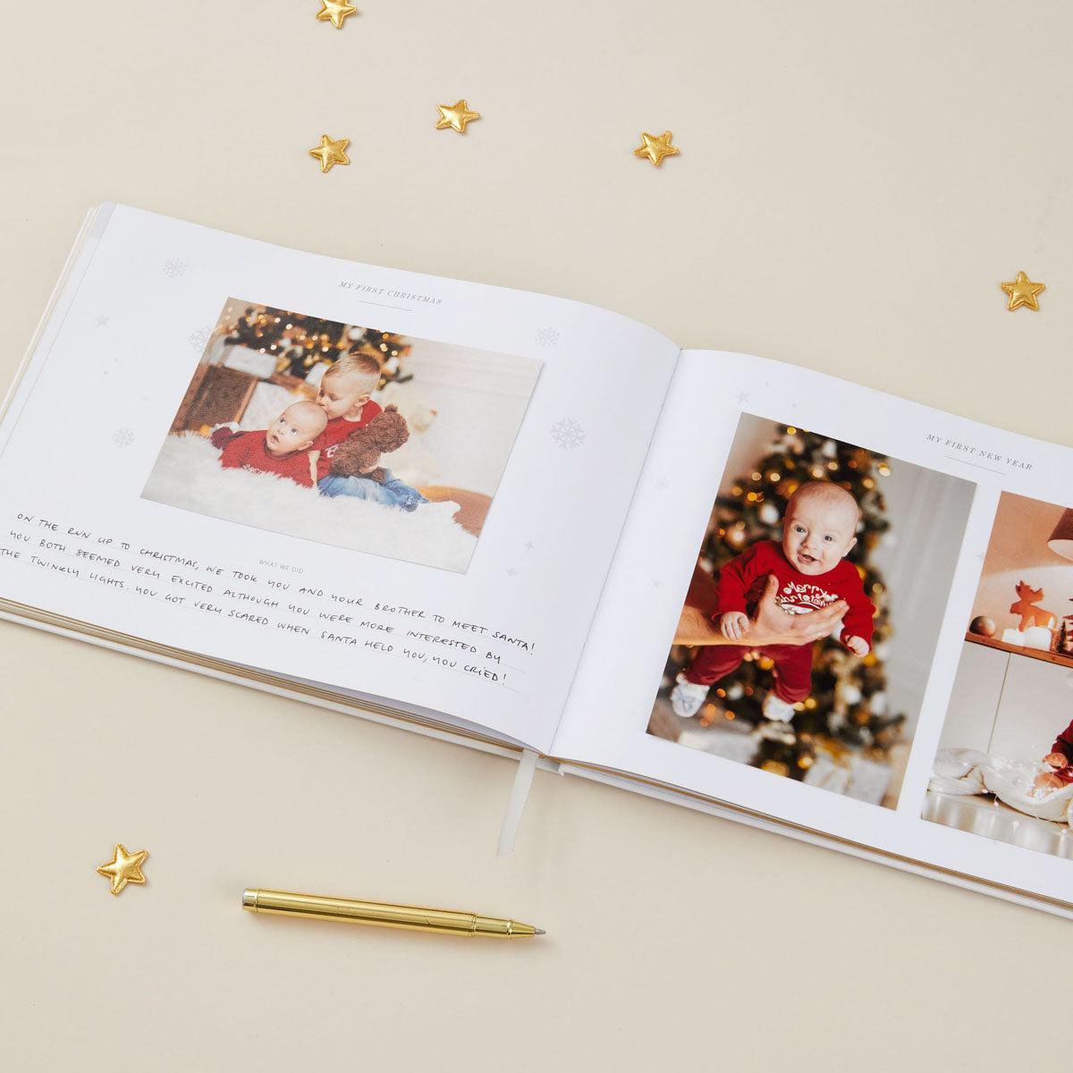 Baby memory book, Rainbows
