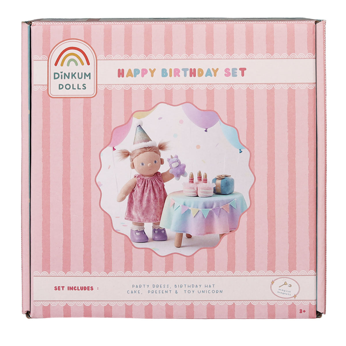 Olli Ella Dinkum Dolls Happy Birthday Set