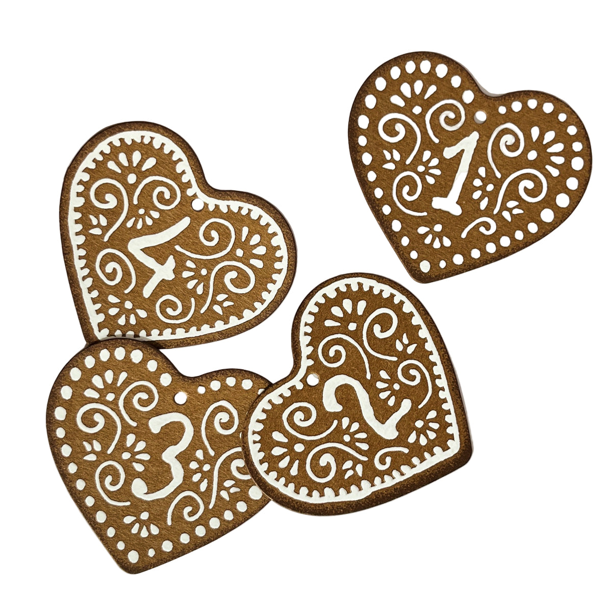 Maileg Gingerbread 1-4 Gift Tags