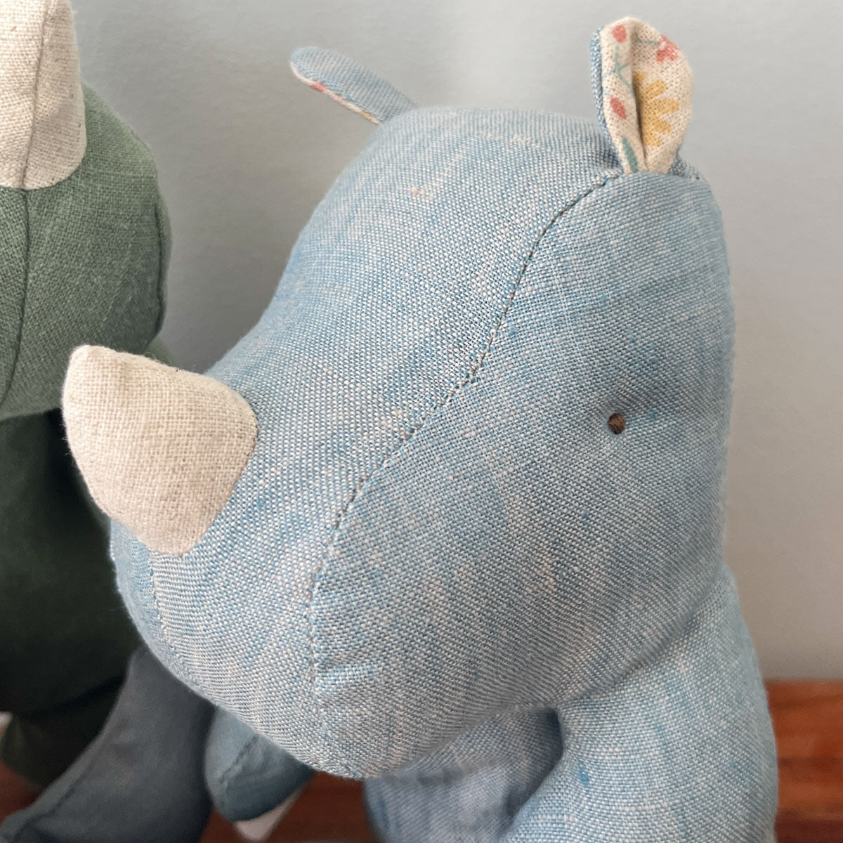 Maileg Safari Friends Rhino, Small