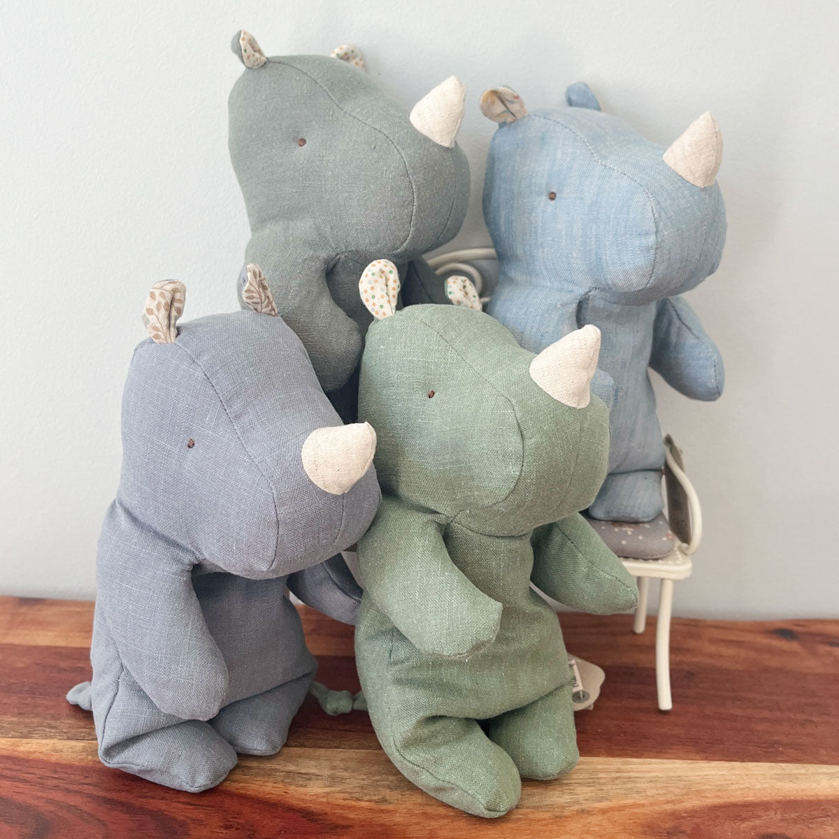 Maileg Safari Friends Rhino, Small