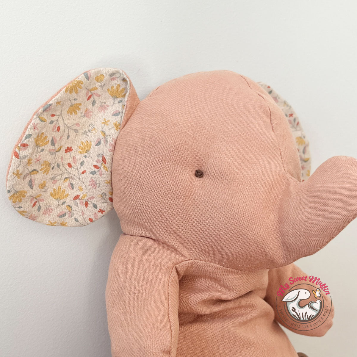 Maileg Safari Friends Medium Elephant, Powder