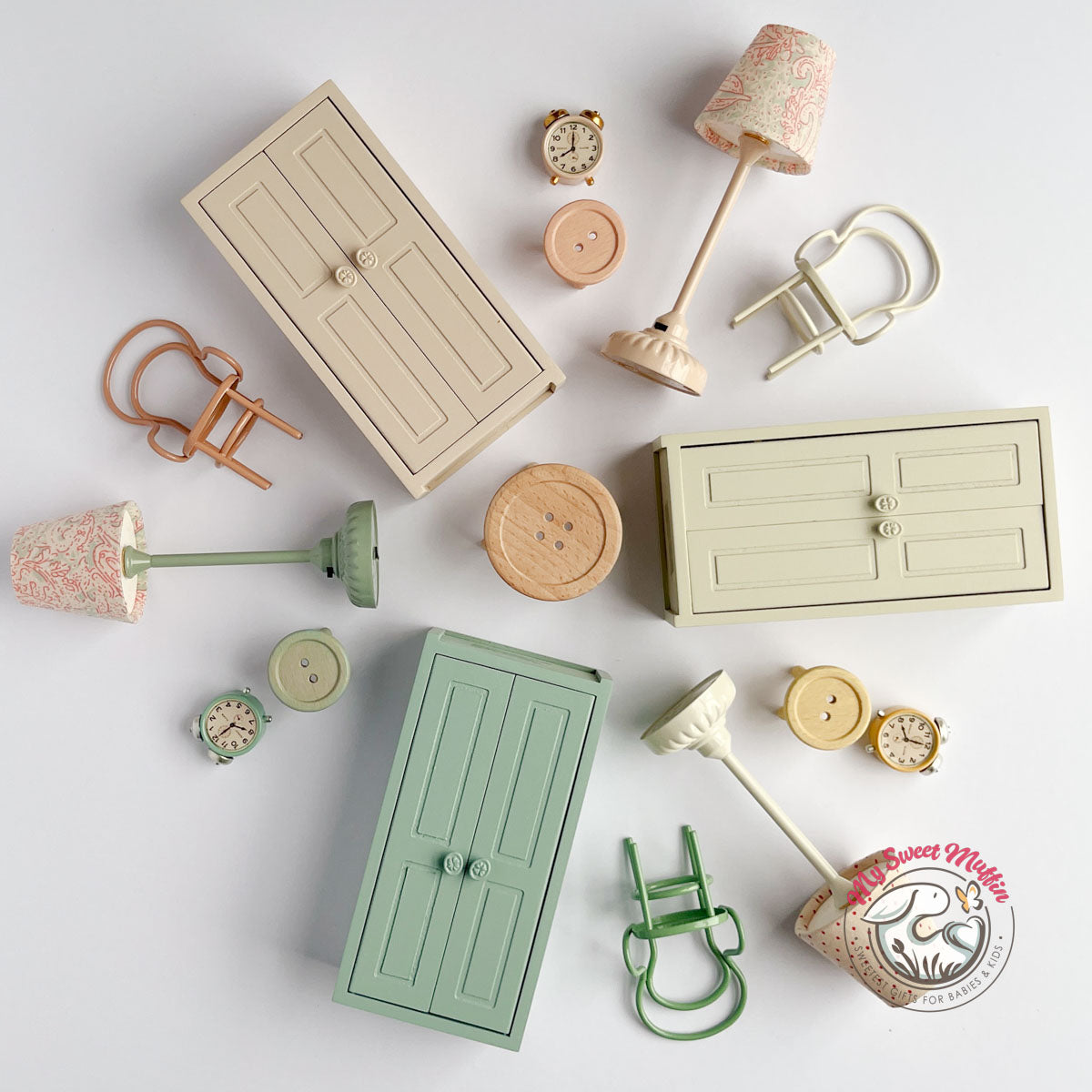 Maileg Mouse Size Wooden Closet