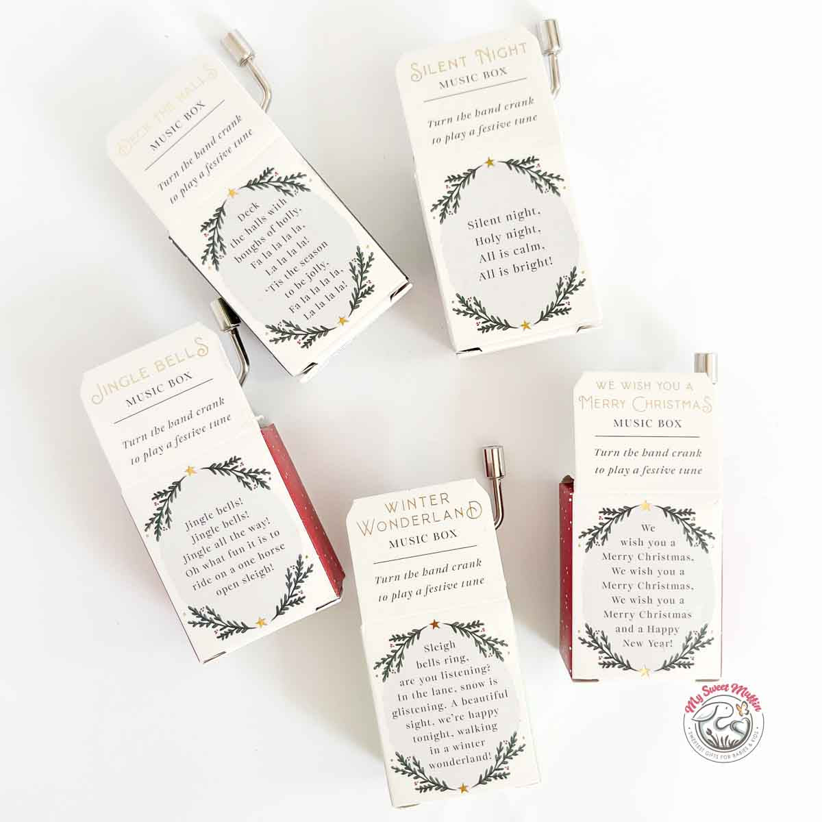 Little Bear Christmas Pocket Music Box