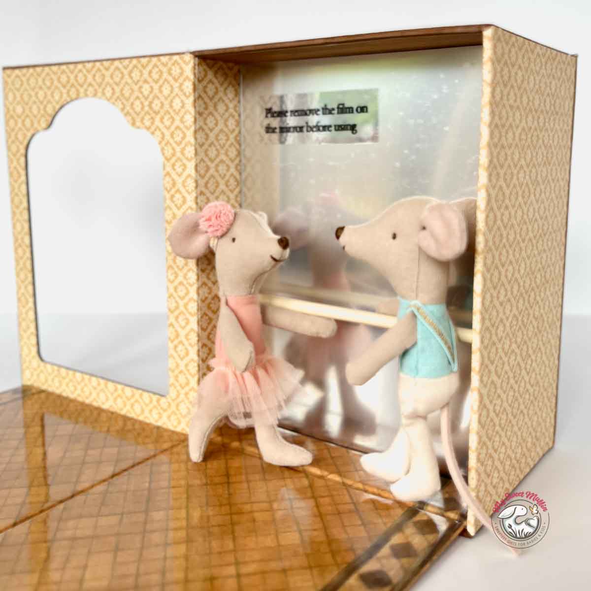 Maileg  Ballet Mice in Dance Studio